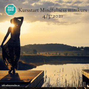 Mindfulness – Minikurs 3 tillfällen Online livestream via Zoom🌟 4/3🌟 11/3 🌟18/3