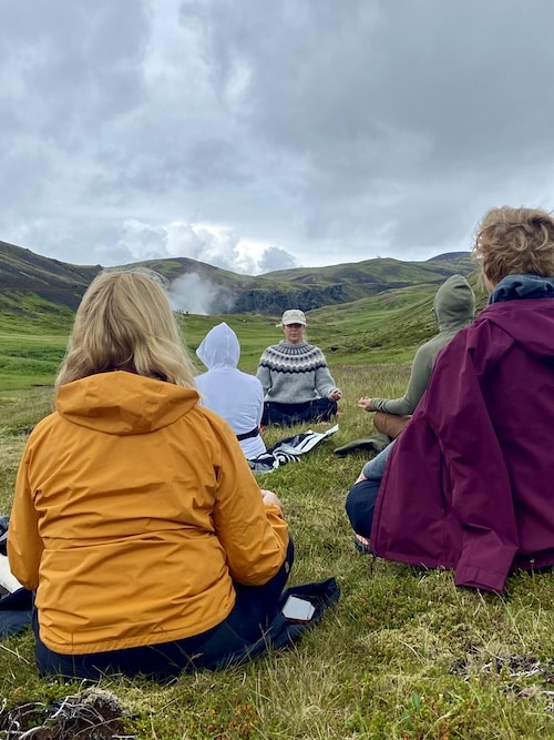 yogaretreat på island